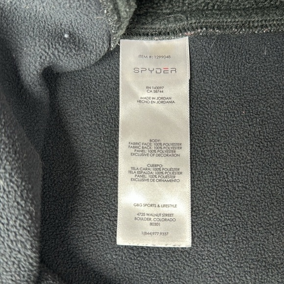 Spyder 3/4 Zip-Up Pullover - Picture 10 of 10